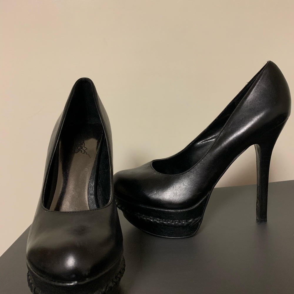 Black heels